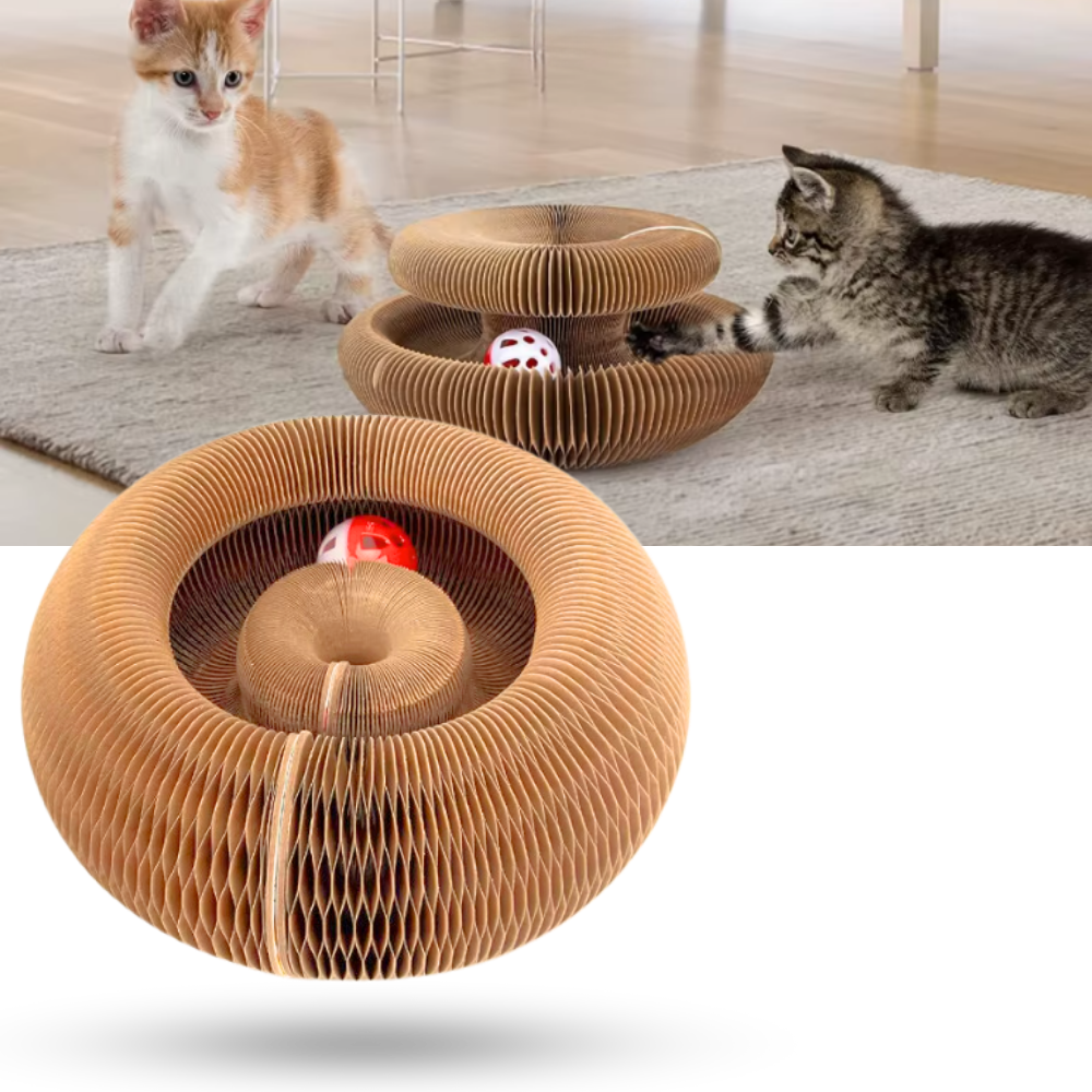 Perfekter stressabbauender Katzenkratzbaum