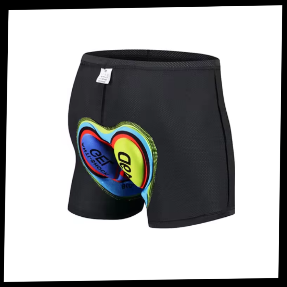 Nahtlose gepolsterte Fahrradhose
