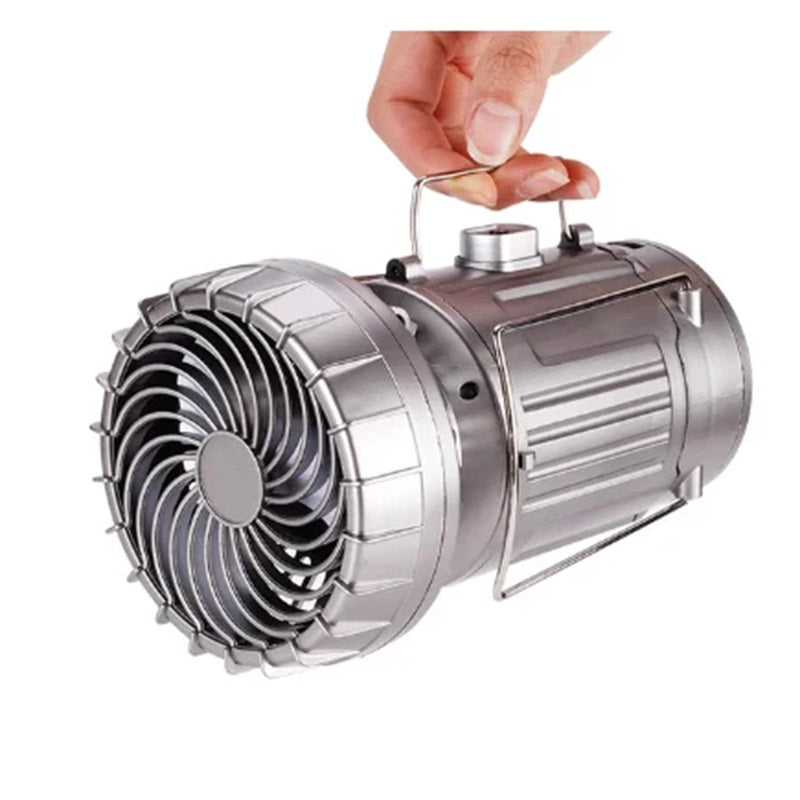 LuxeSolar Aventura 2 in 1 | Solarlicht und tragbarer Ventilator für Outdoor-Abenteuer