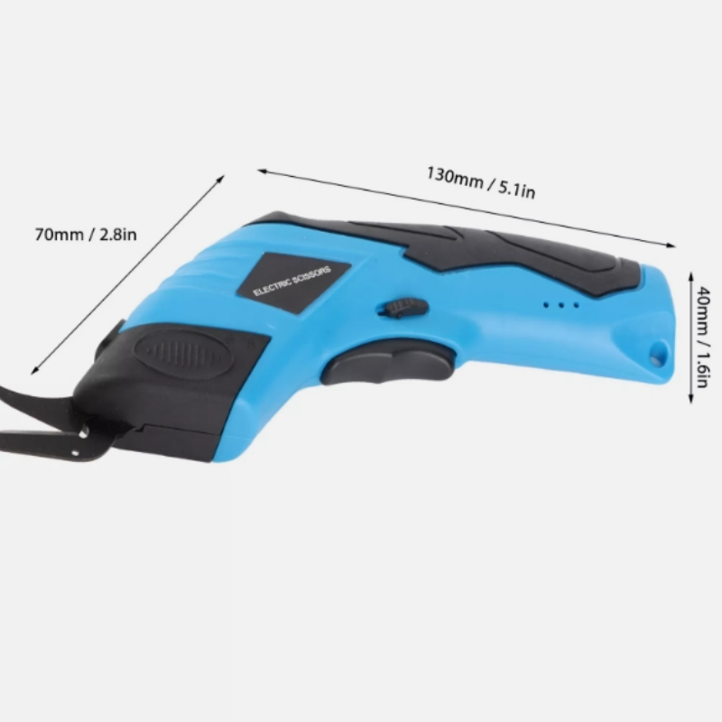 LuxCut Elegante Wiederaufladbare Schere | Manuelle elektrische Schere für Präzision und Komfort