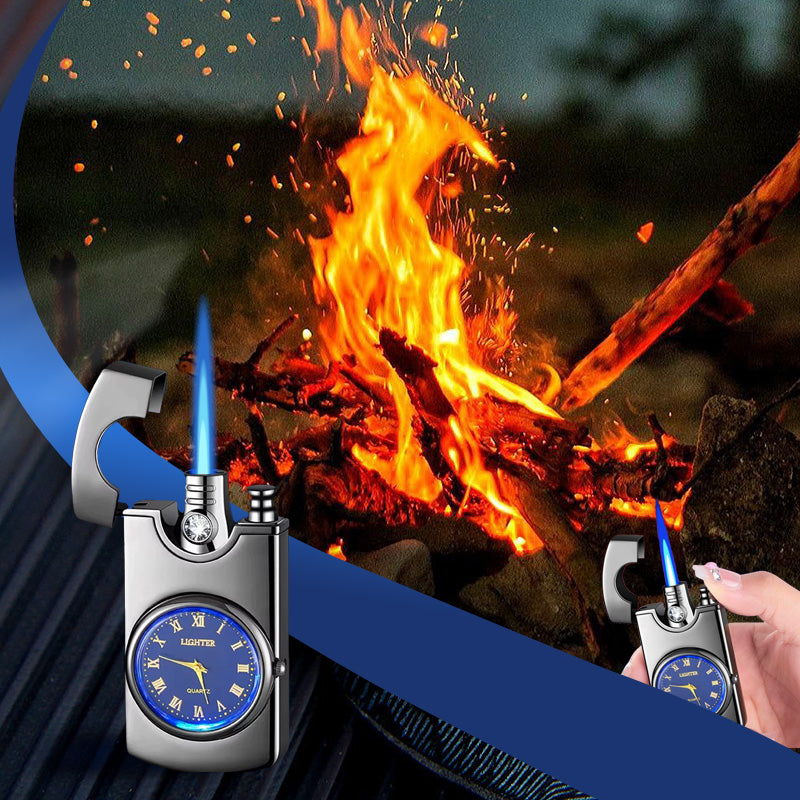 LuxeFlame Aufblasbares Winddichtes Metallfeuerzeug | Elegant und langlebig für jeden Anlass