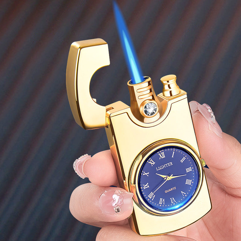 LuxeFlame Aufblasbares Winddichtes Metallfeuerzeug | Elegant und langlebig für jeden Anlass
