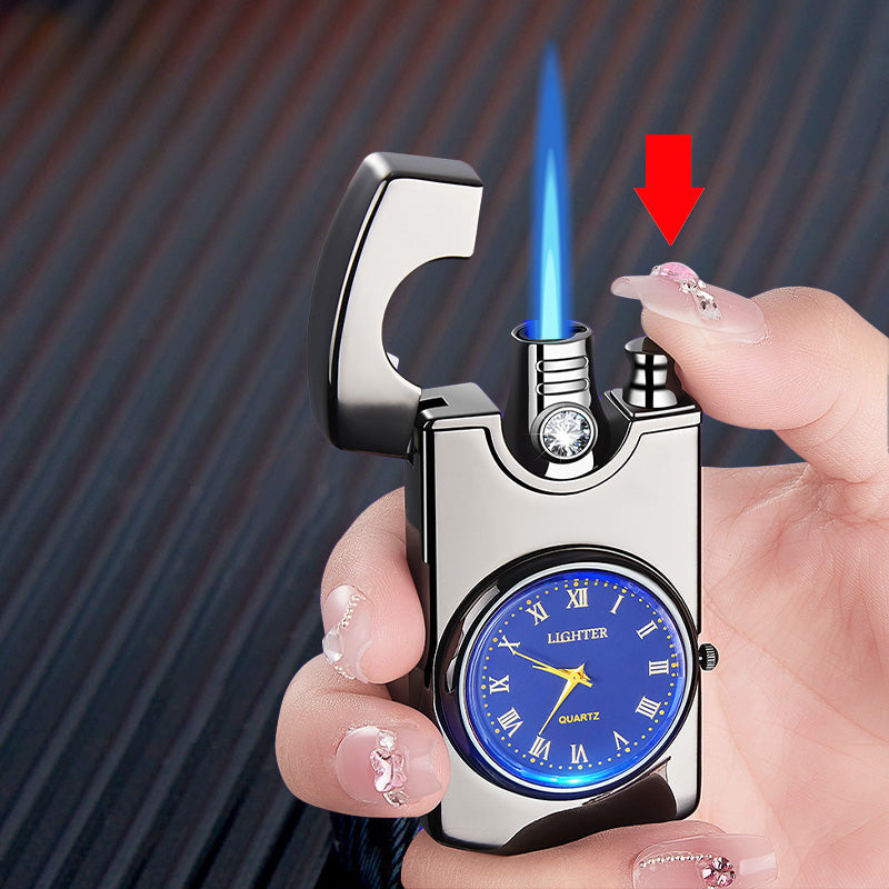 LuxeFlame Aufblasbares Winddichtes Metallfeuerzeug | Elegant und langlebig für jeden Anlass