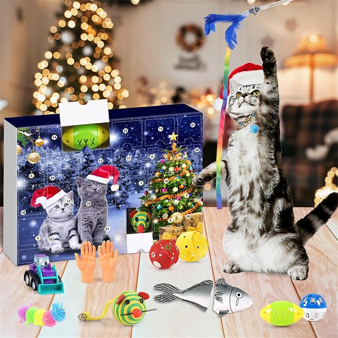 Pawfect | 2025 Adventskalender zum Countdown für Katzen und Hunde