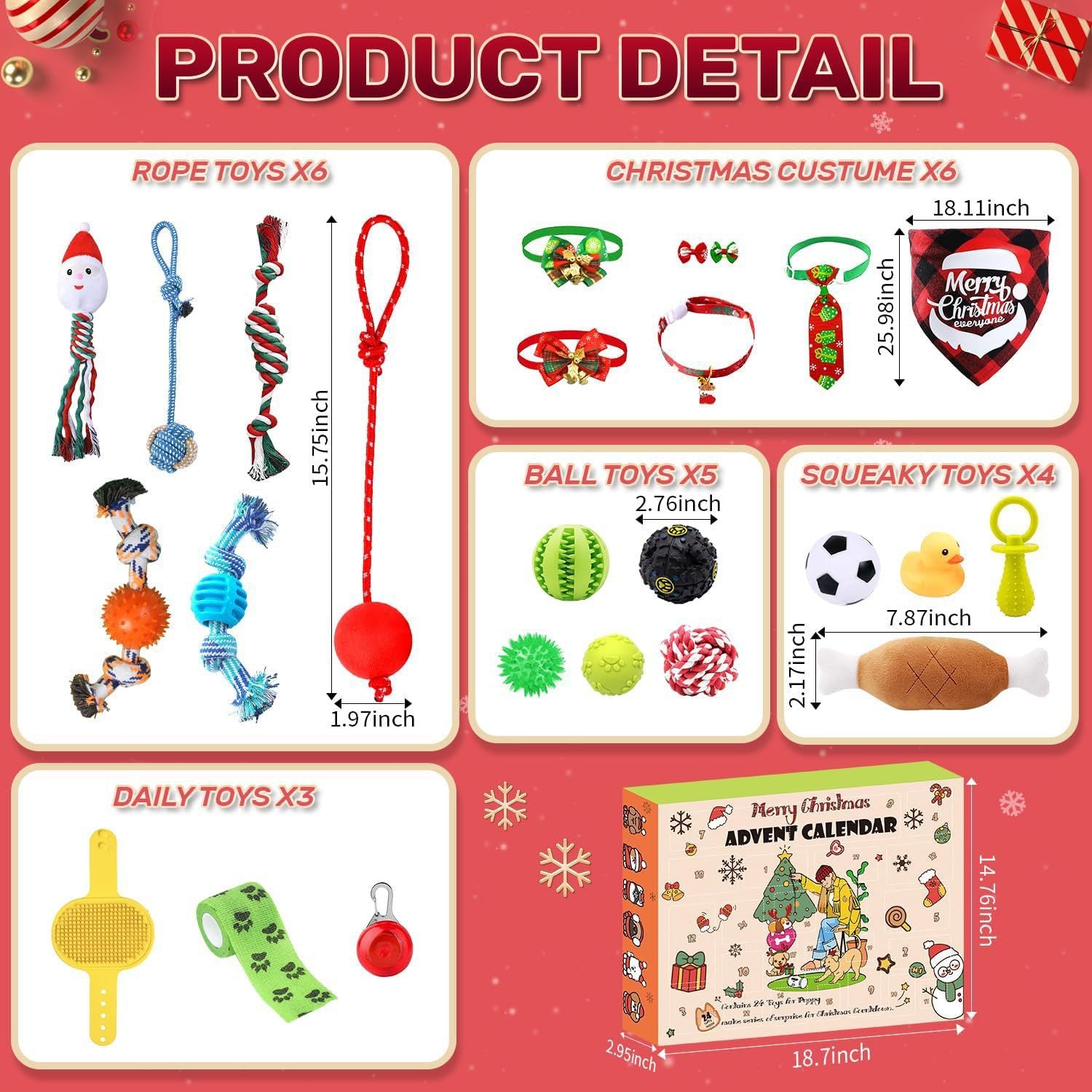 Pawfect | 2025 Adventskalender zum Countdown für Katzen und Hunde