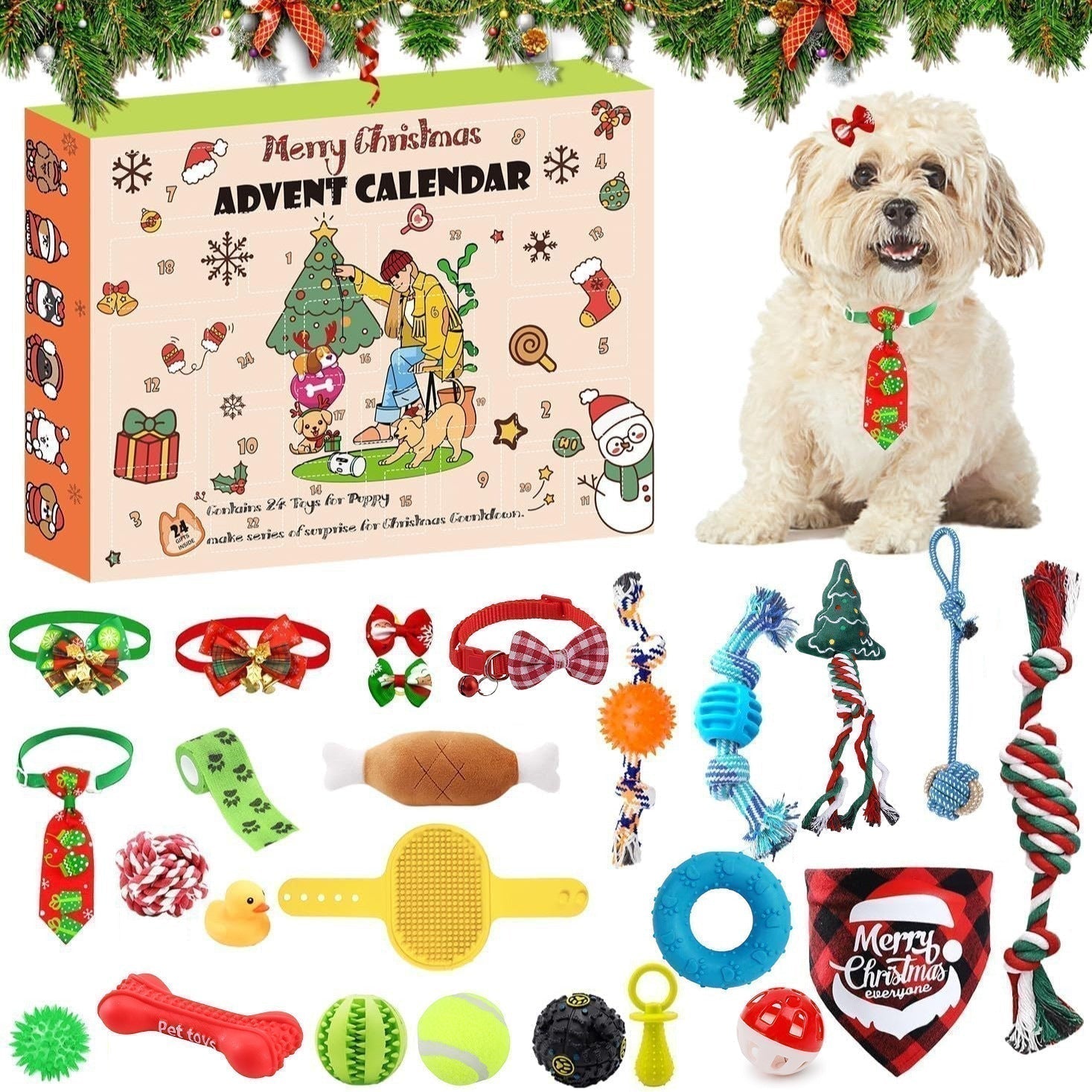 Pawfect | 2025 Adventskalender zum Countdown für Katzen und Hunde