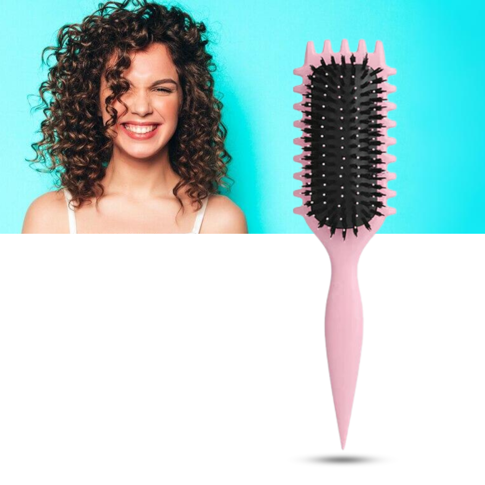Verwicklungsfreier Locken definierender Pinsel