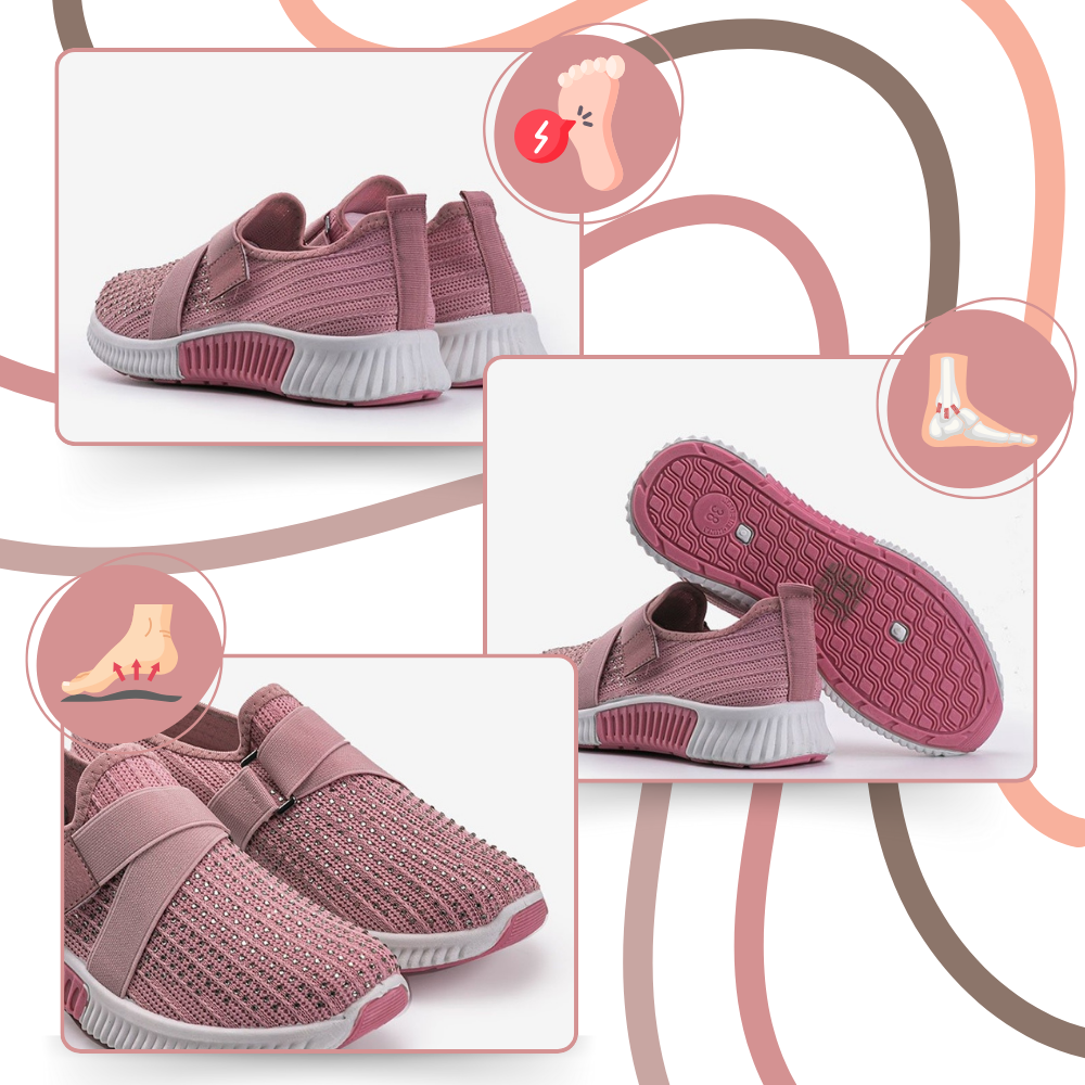 Ultra-Leichte Klettverschluss-Orthopädie-Sneaker