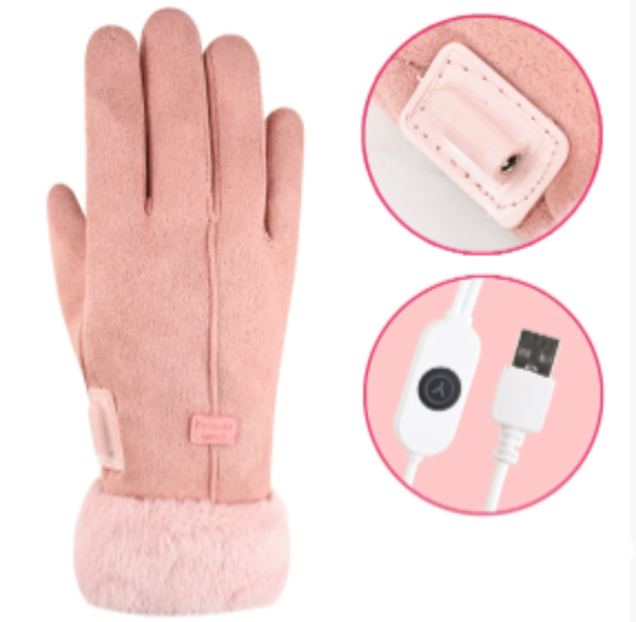 Heizbare Winterhandschuhe ThermoTouch – Wasserdicht mit Touchscreen und 3 Heizstufen