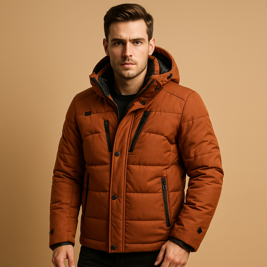 Rubano Daunenparka für Herren – Warm, Komfortabel und Stilvoll
