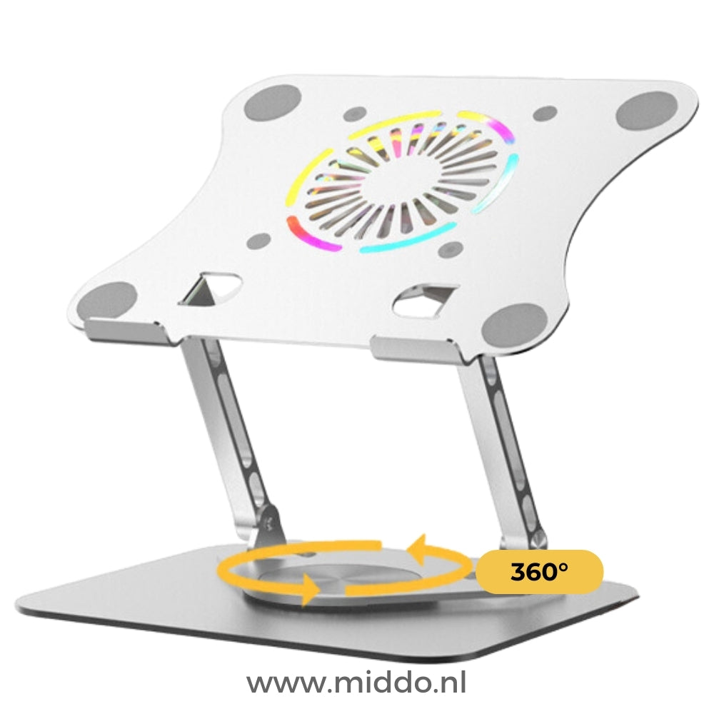 Élégance | Laptop- und Tabletständer 360° – verstellbar - ergonomisch - modernes Design
