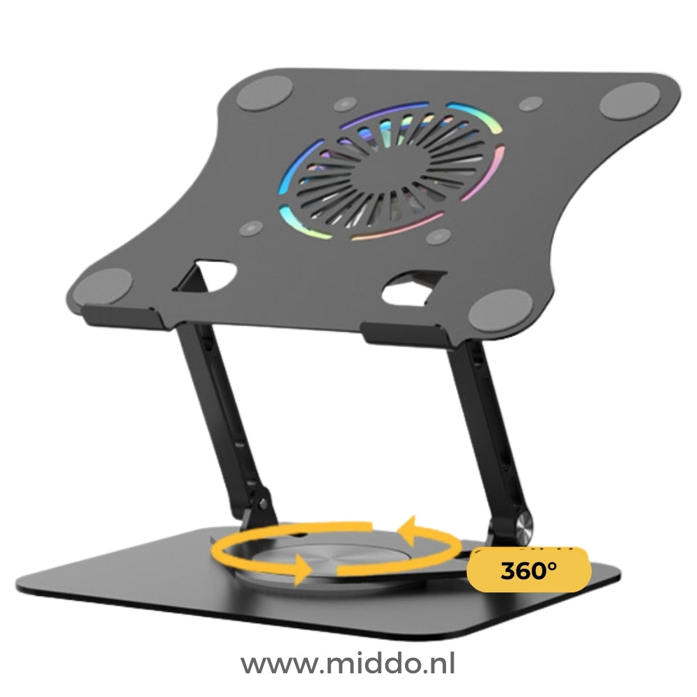 Élégance | Laptop- und Tabletständer 360° – verstellbar - ergonomisch - modernes Design